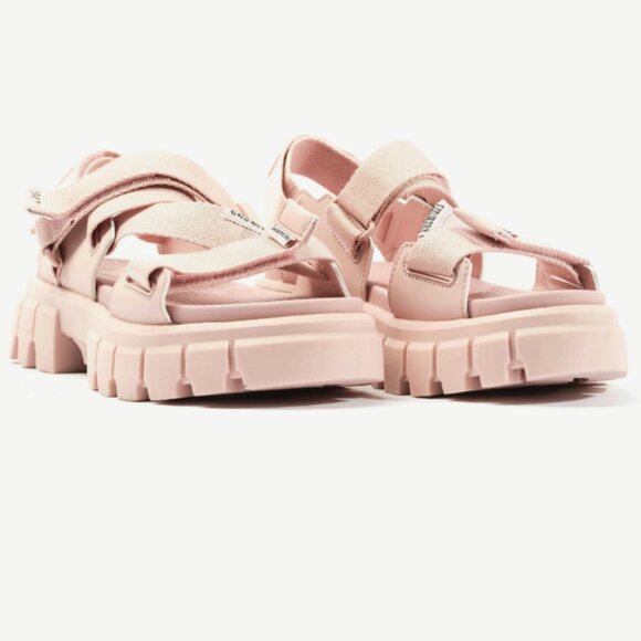 Palladium REVOLT SANDAL MONO Light Pink Platform Sandals Size 7.5 EU 39 - Picture 1 of 14